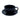 Cricket Cup and Saucer Gloss Navy Blue