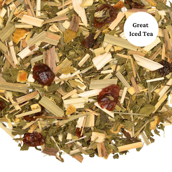 Loose leaf Sunny Citrus Mint herbal blend