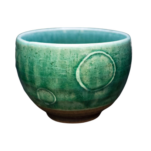 Turquoise Teacup (Yunomi)