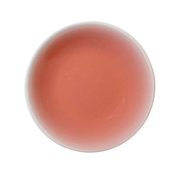 Steeped cup Peach Paradise herbal blend