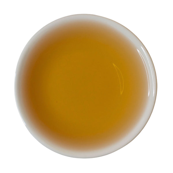 Steeped cup Solitary Sandpiper Darjeeling 2nd Flush black tea