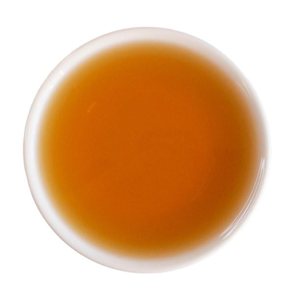 Steeped cup King's Keemun black tea