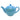 Oak Meadow Teapot - Matte Blue