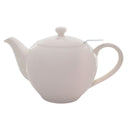 16.9 ounce English Garden Teapot Glossy White