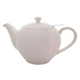 16.9 ounce English Garden Teapot Glossy White