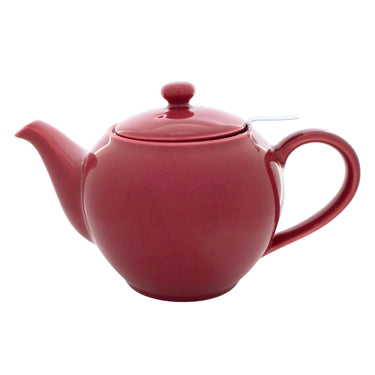 16.9 ounce English Garden Teapot Glossy Pink