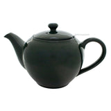 16.9 ounce English Garden Teapot Glossy Green