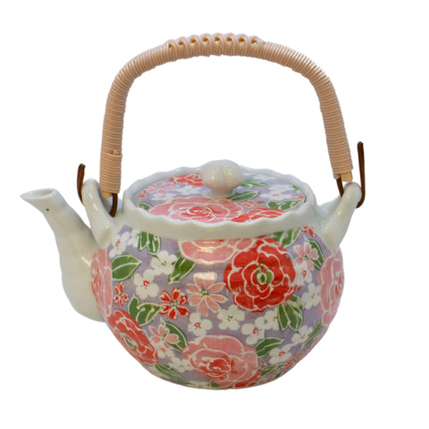 Pink Bouquet Teapot (Dobin)