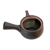 Chestnut Tokoname Teapot (Kyūsu) infuser