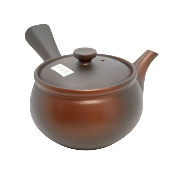 Chestnut Tokoname Teapot (Kyūsu)