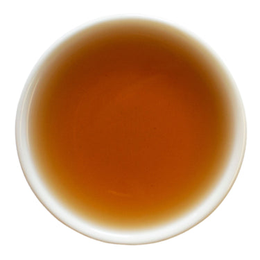 Steeped cup Witch's Brew black tea