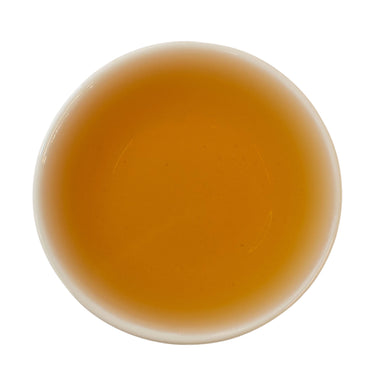 Steeped cup  Japanese Cherry Wood Smoke black tea