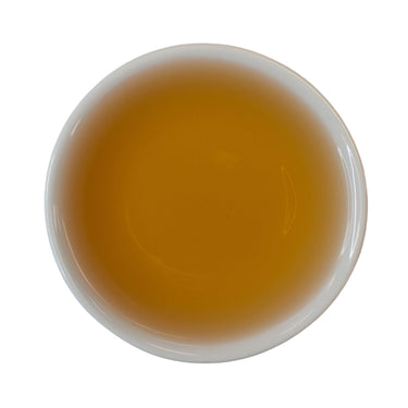 Steeped cup Pearl Orchid Keemun black tea