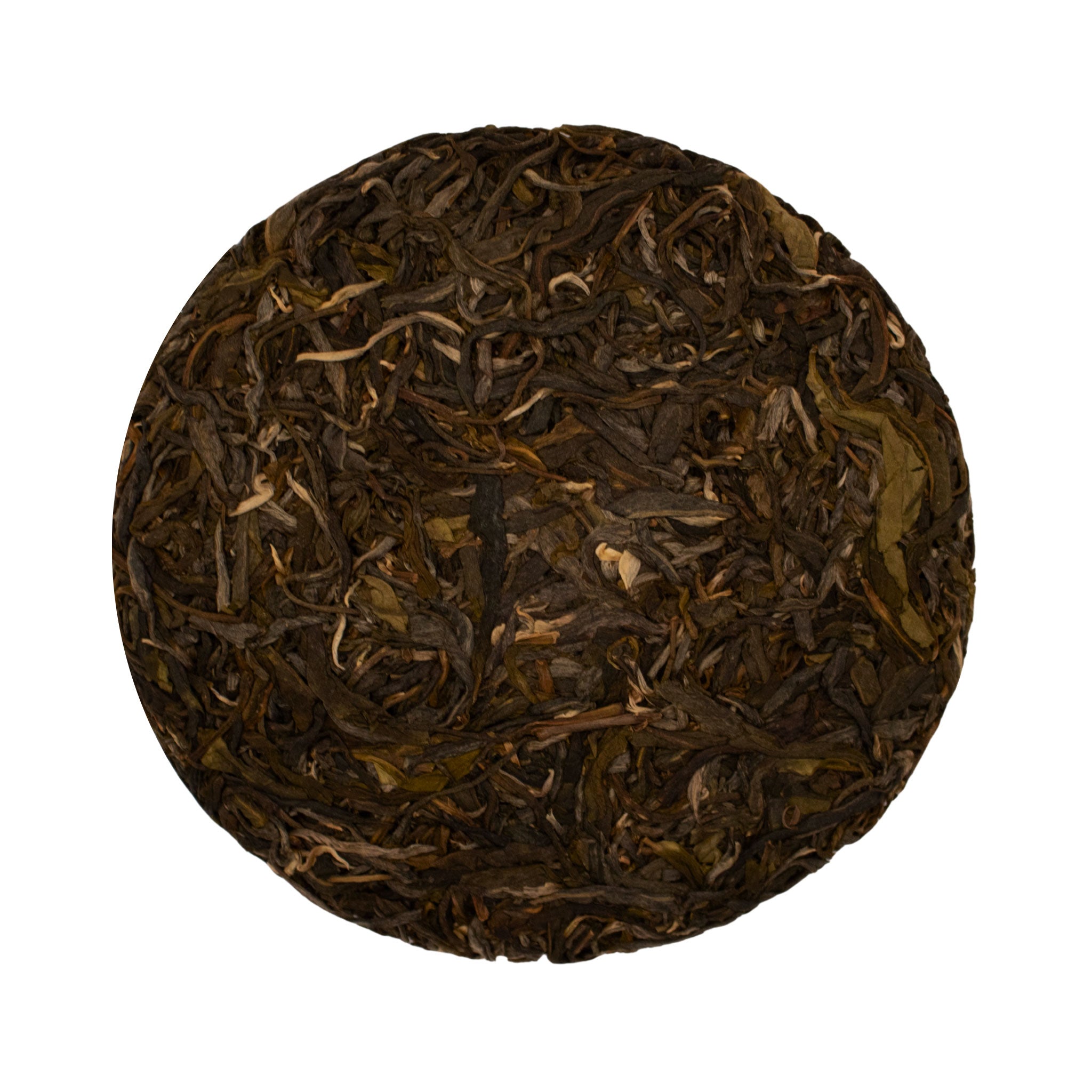 200 gram Gold Horse Deer raw puer cake unwrapped