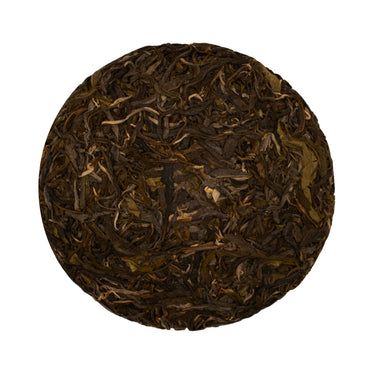 200 gram Gold Horse Deer raw puer cake unwrapped
