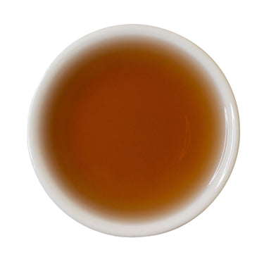 Steeped cup Cowbell Ripe puer tea