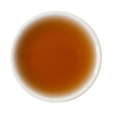 Steeped cup Cloak of NIght Ripe puer tea