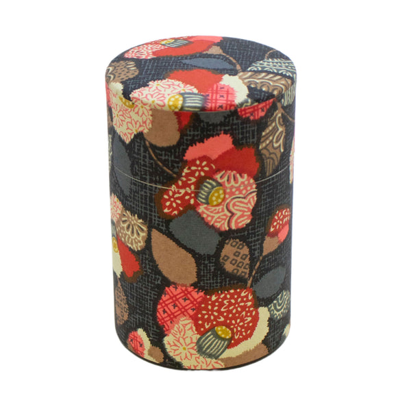 Camellia Japanese Washi Tea Tin  - 3.5 oz (100 grams)