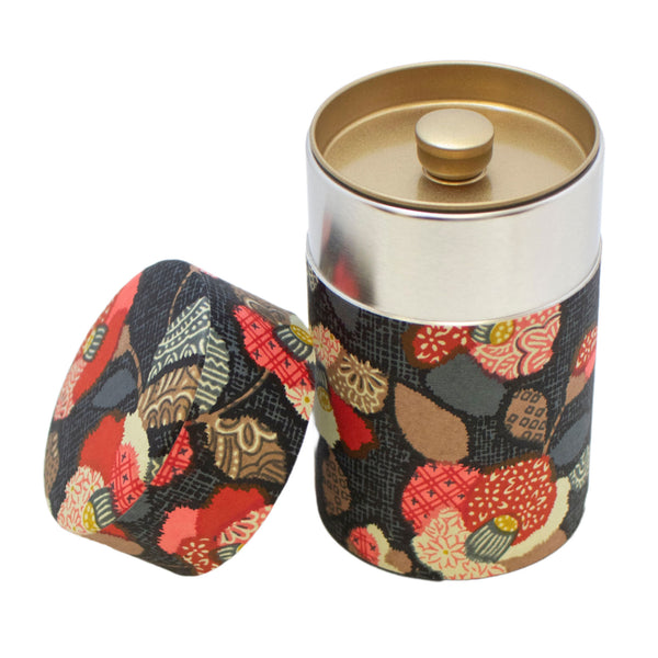 Camellia Japanese Washi Tea Tin  - 3.5 oz (100 grams)