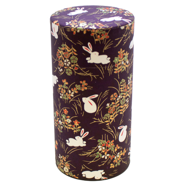 White Rabbit Japanese Washi Tea Tin - 7 oz (200 grams)