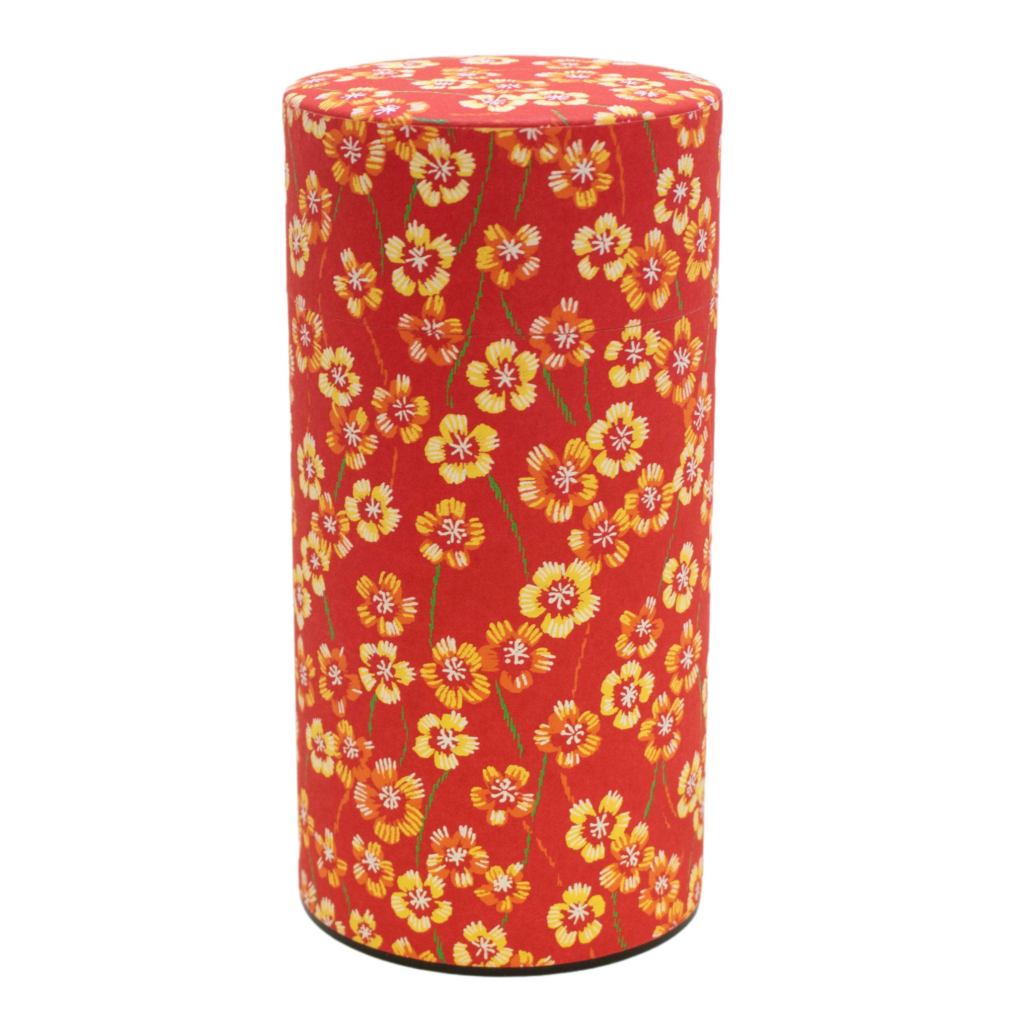 Summer Solstice Japanese Washi Tea Tin - 7 oz (200 grams)