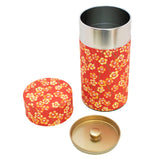 Summer Solstice Japanese Washi Tea Tin - 7 oz (200 grams)