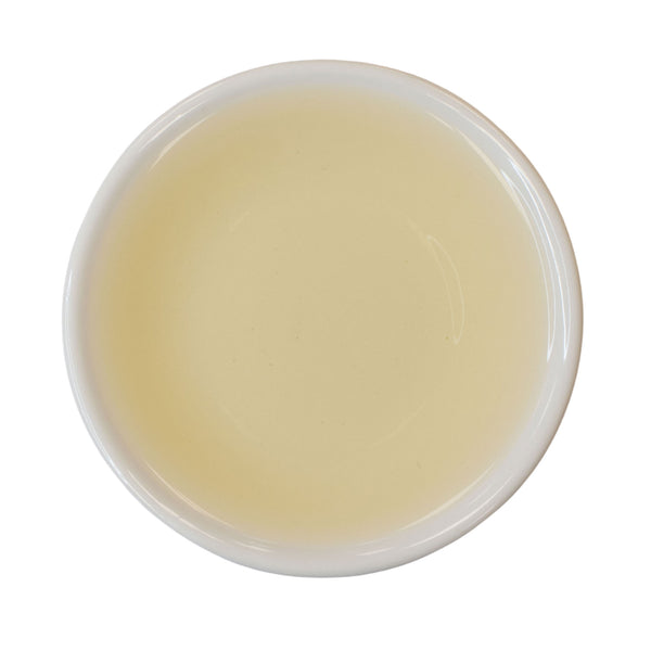Steeped cup Wise Old Owl Tieguanyin oolong tea
