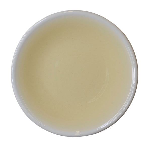 Steeped cup Lion's Mountain Silver Needles Chinese white tea