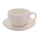Cricket Cup and Saucer Gloss White