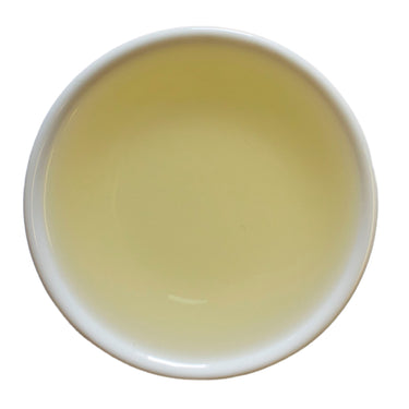 Steeped cup Yellow Mountain Top green tea