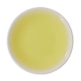 Steeped cup Cascading Hills Sencha green tea