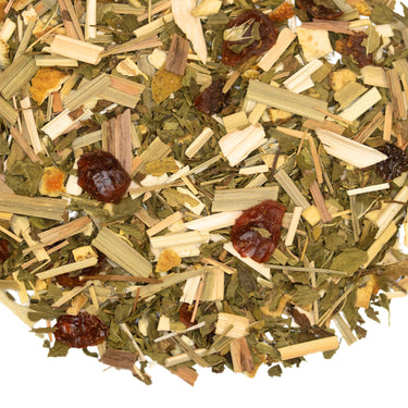 Loose leaf Sunny Citrus Mint herbal blend