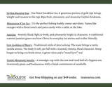 TeaSource Sampler handout