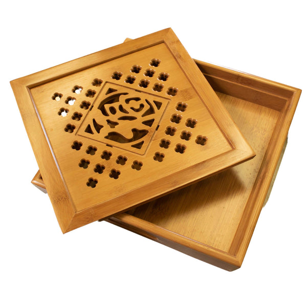 Bamboo gongfu tea tray