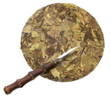 Bamboo Puer Knife with white tea cake