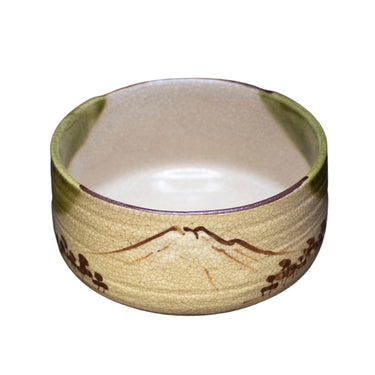 14oz Mt. Fuji Matcha Bowl Chawan