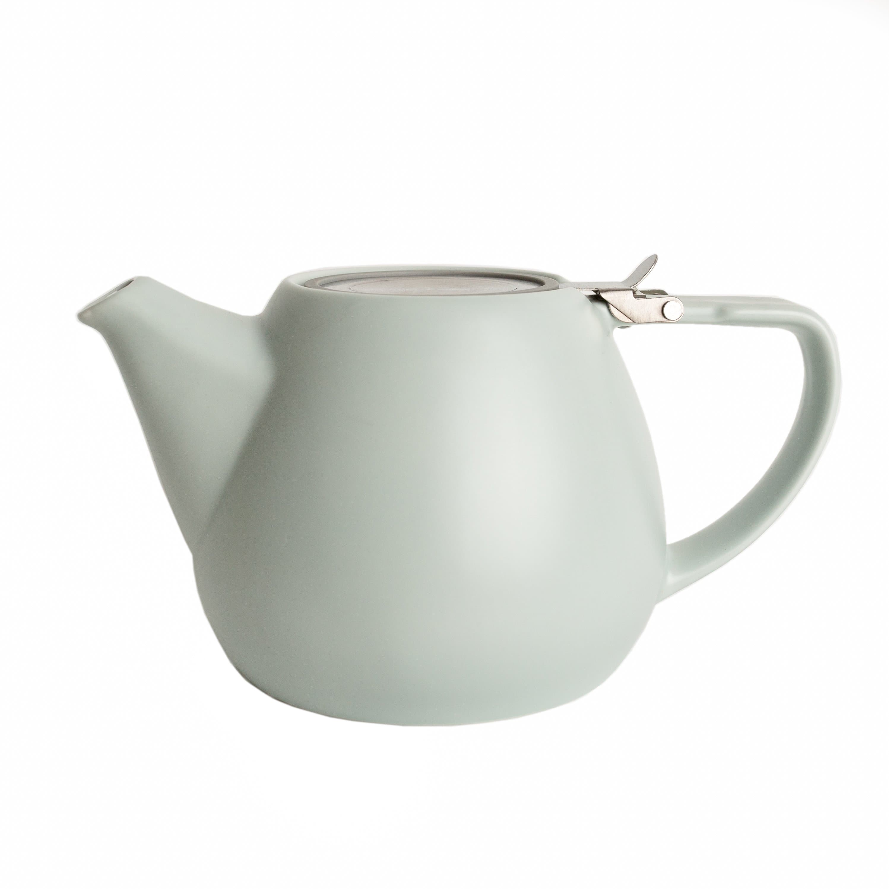 Matte Turquoise 32 oz Stackable Teapot