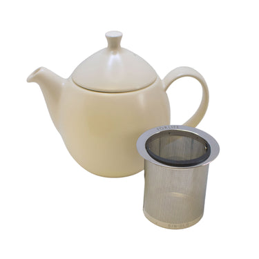 Dew Teapot 14 oz Natural Cotton with infuser