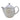 Dew Teapot 32 oz Lavender Mist with infuser