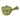 Cream Green Kyusu Teapot 10 oz.