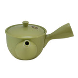 Cream Green Kyusu Teapot 10 oz.