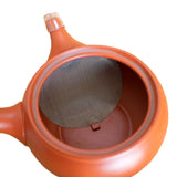 10oz Red Tokoname Teapot Kyusu