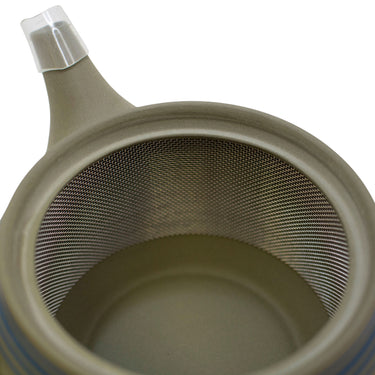 8oz Echo Tokoname Teapot Kyusu wrap around infuser