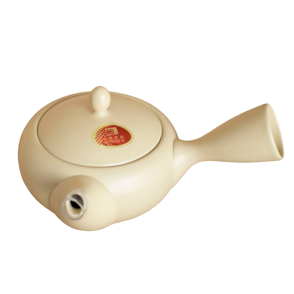 Snowdrift Tokoname Teapot (Kyūsu) | TeaSource