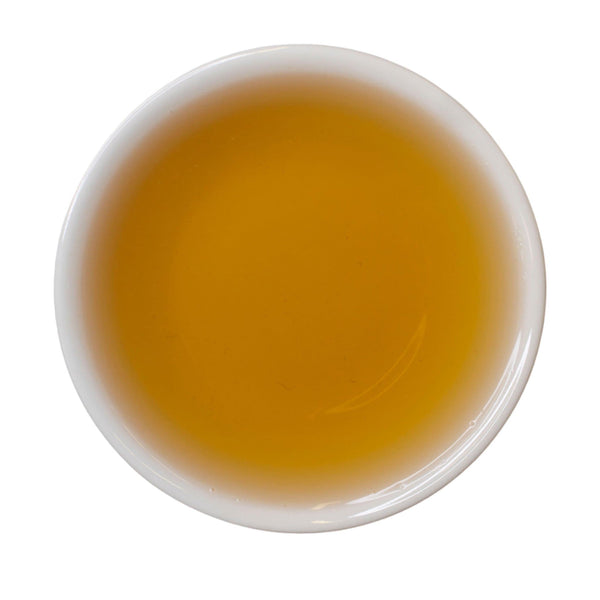 Steeped cup Smoked Lapsang Souchong black tea