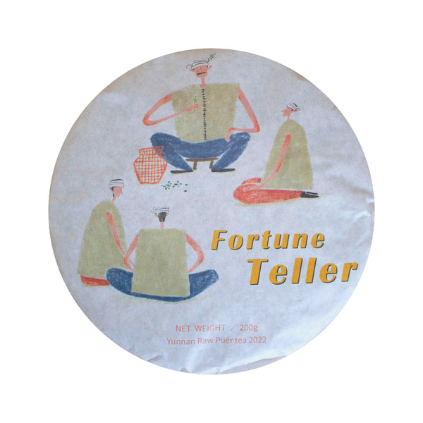 Tea Cake Rapper Fortune Teller | Raw (Sheng) Puer Tea Cake | TeaSource