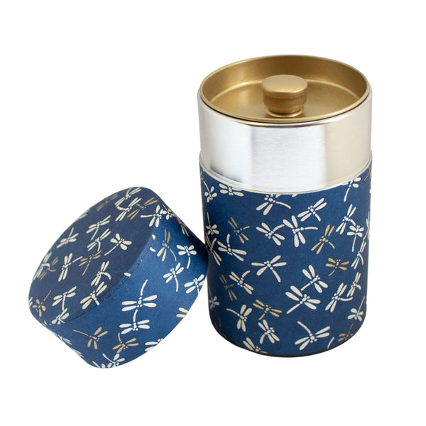 3.5oz Dragonfly Washi Tea Tin 