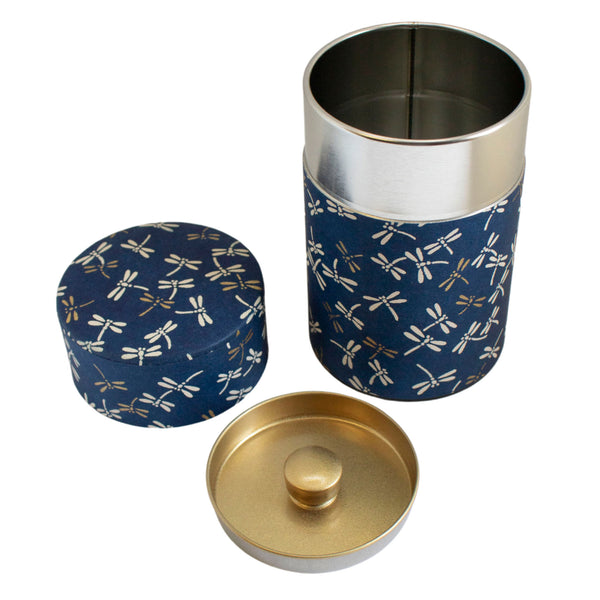 3.5oz Dragonfly Washi Tea Tin 