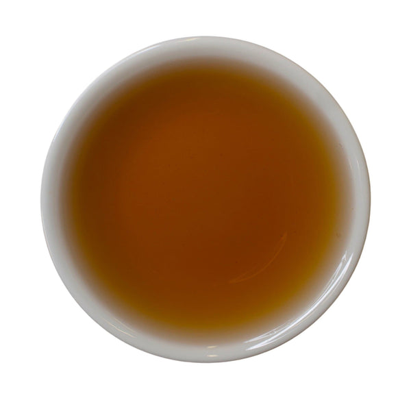 Steeped cup 2010 Da Hong Pao rock oolong tea