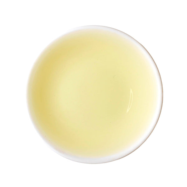 Steeped cup High Mountain Winter Wulong tea